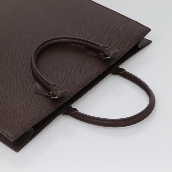 LOUIS VUITTON Epi Sac Plat Hand Bag Mocha Brown M5908d M5908d - Picture 6 of 16